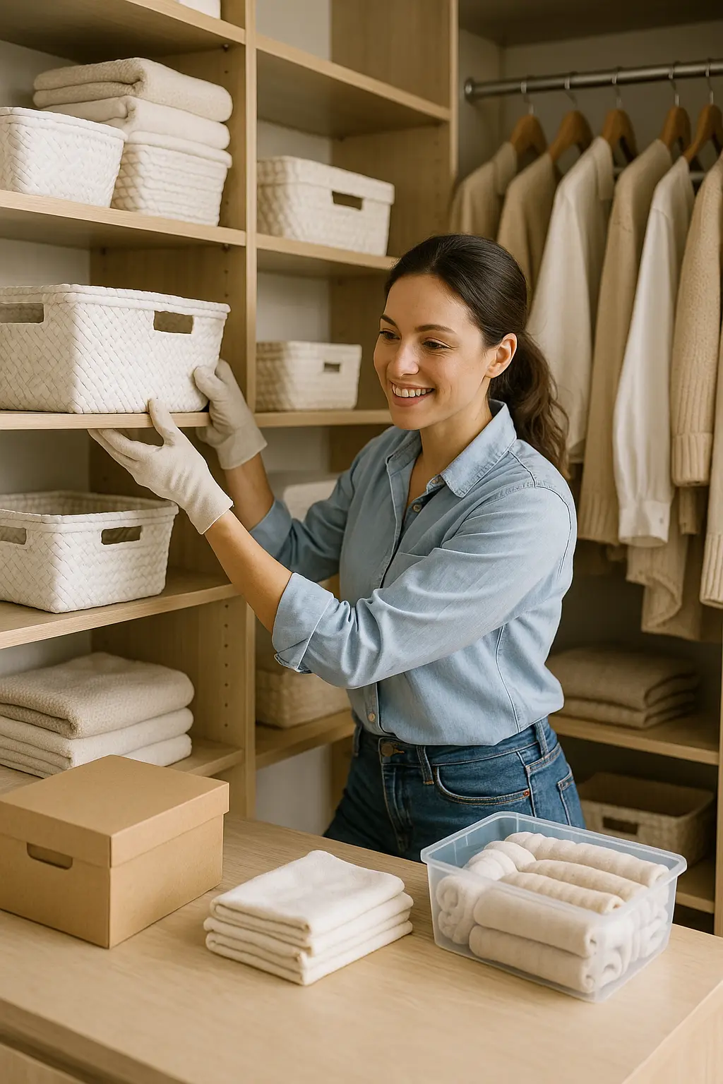 Cleaning an empty apartment in Miami